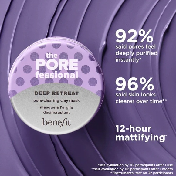 Benefit The POREfessional Deep Retreat Pore-Clearing Kaolin Clay Mask‎ - Picture 2 of 9